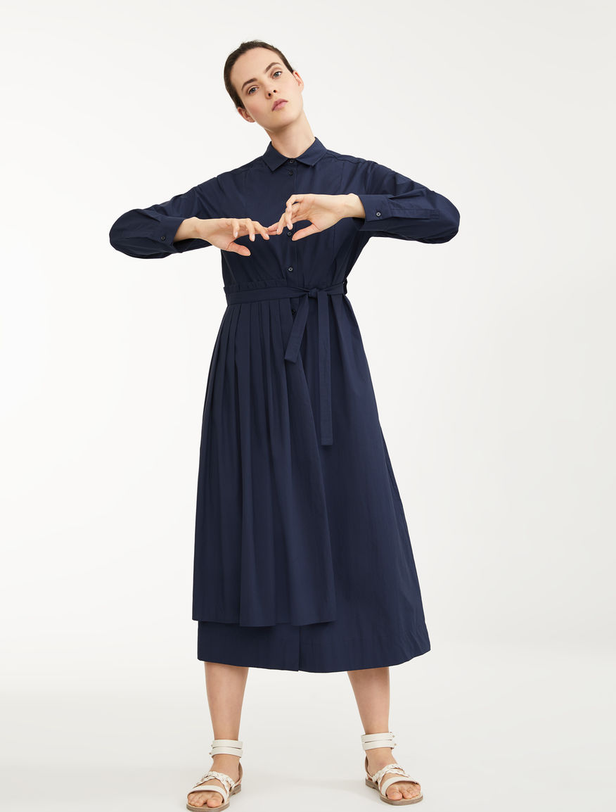 Abito in popeline di cotone Weekend Maxmara Abito in popeline di cotone Weekend Maxmara