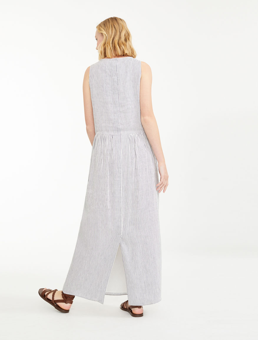 Dress in silk and linen canvas Weekend Maxmara Dress in silk and linen canvas Weekend Maxmara