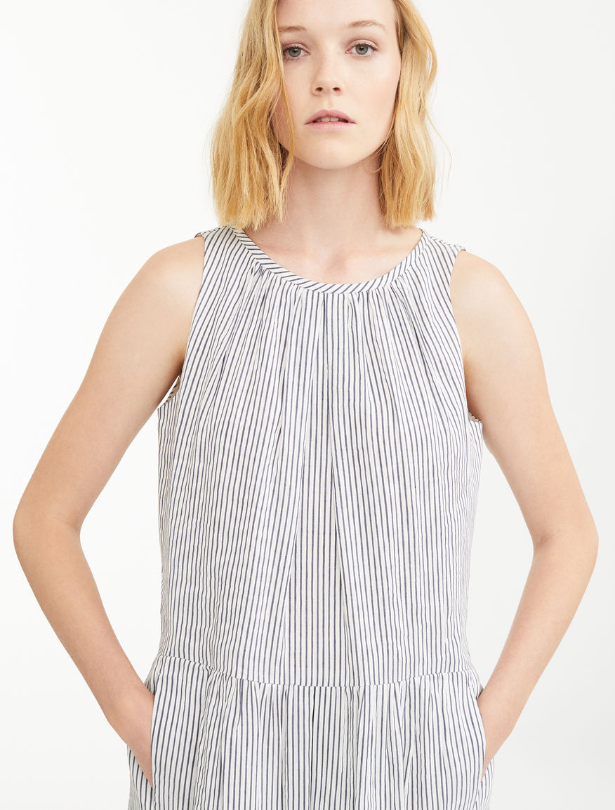 Dress in silk and linen canvas Weekend Maxmara Dress in silk and linen canvas Weekend Maxmara