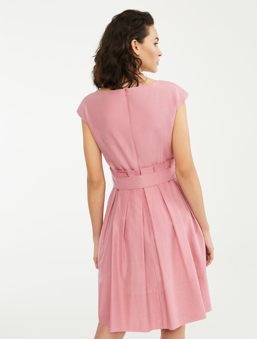 Silk and linen canvas dress Weekend Maxmara Silk and linen canvas dress Weekend Maxmara
