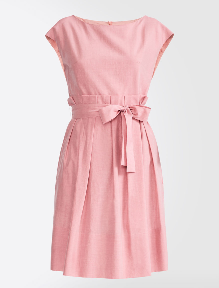 Silk and linen canvas dress Weekend Maxmara Silk and linen canvas dress Weekend Maxmara