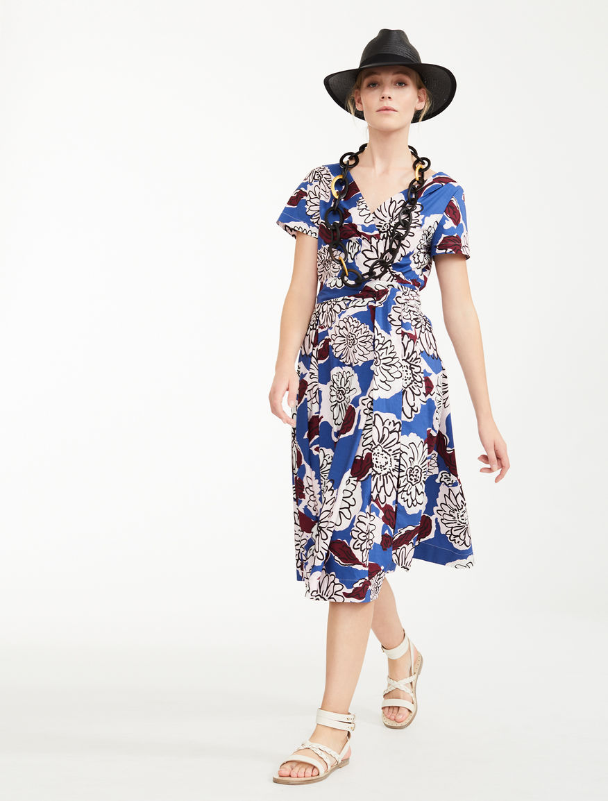 Cotton poplin dress Weekend Maxmara Cotton poplin dress Weekend Maxmara