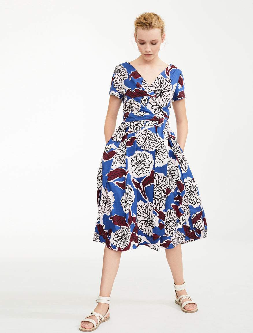Cotton poplin dress Weekend Maxmara Cotton poplin dress Weekend Maxmara