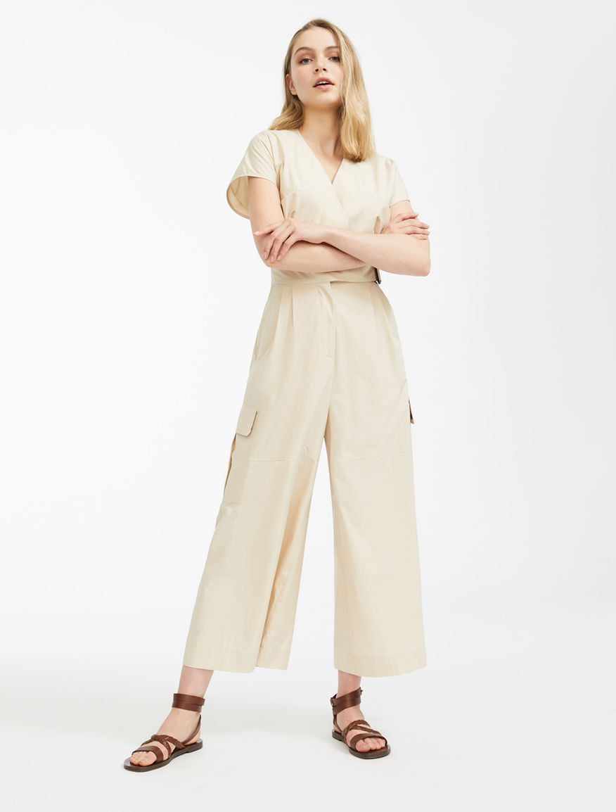 Cotton poplin jumpsuit Weekend Maxmara Cotton poplin jumpsuit Weekend Maxmara