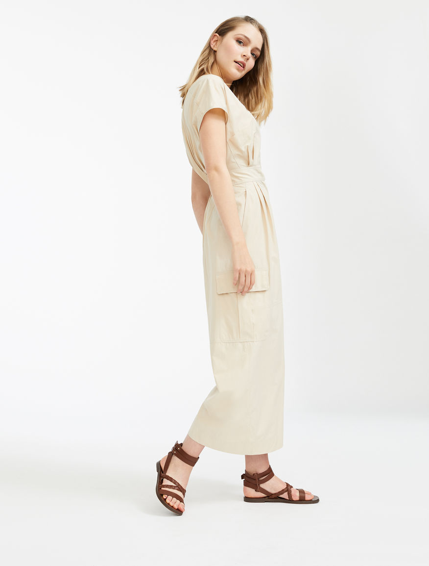 Cotton poplin jumpsuit Weekend Maxmara Cotton poplin jumpsuit Weekend Maxmara