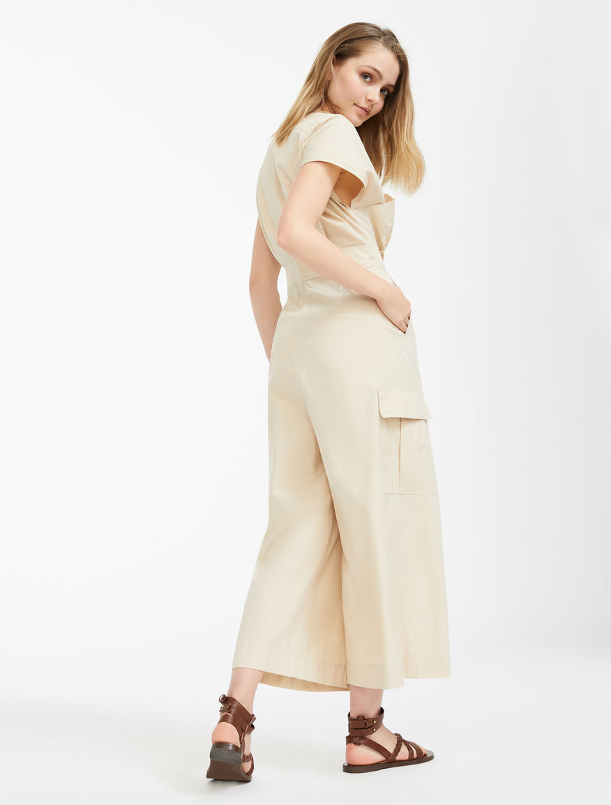 Cotton poplin jumpsuit Weekend Maxmara Cotton poplin jumpsuit Weekend Maxmara