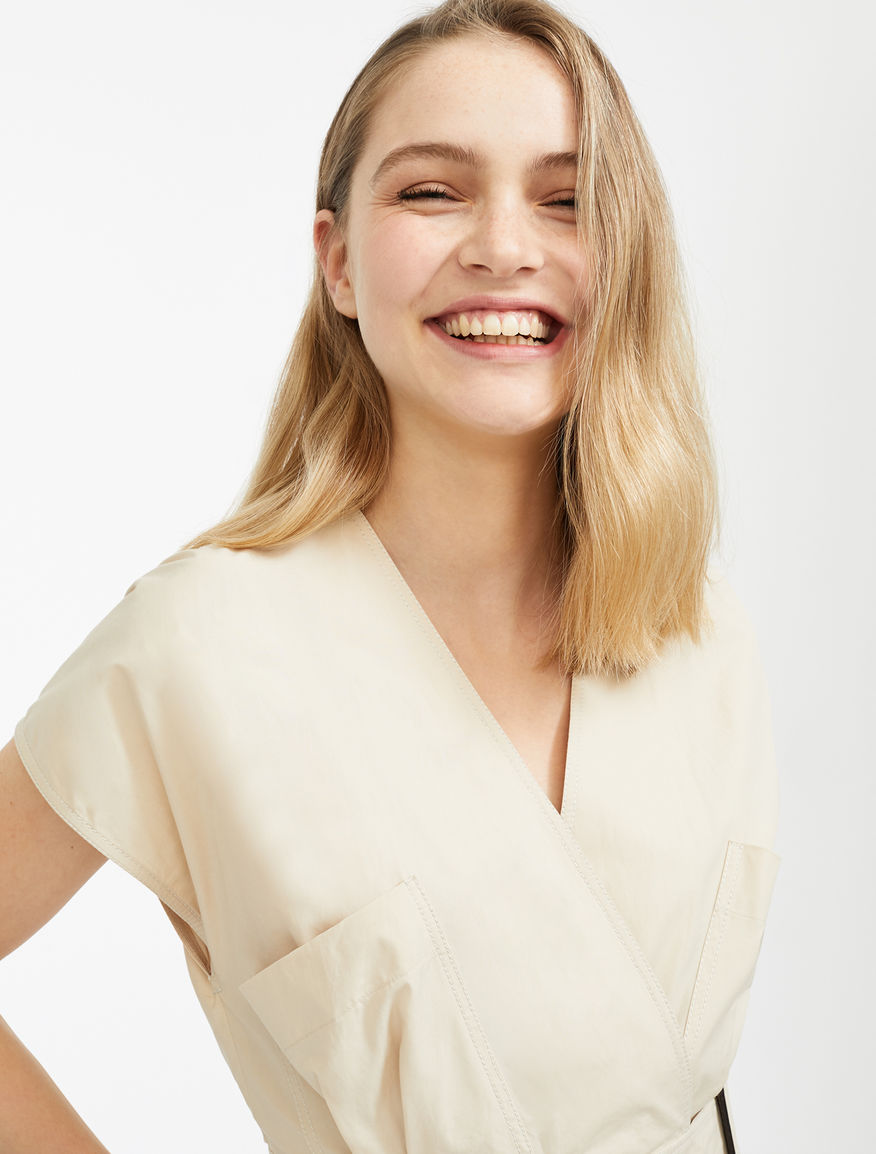 Cotton poplin jumpsuit Weekend Maxmara Cotton poplin jumpsuit Weekend Maxmara