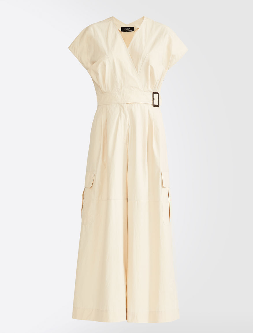 Cotton poplin jumpsuit Weekend Maxmara Cotton poplin jumpsuit Weekend Maxmara