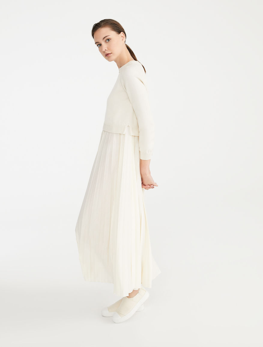 Cotton cordelet dress Weekend Maxmara Cotton cordelet dress Weekend Maxmara