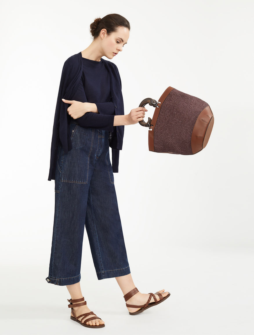 Silk and linen cardigan Weekend Maxmara Silk and linen cardigan Weekend Maxmara