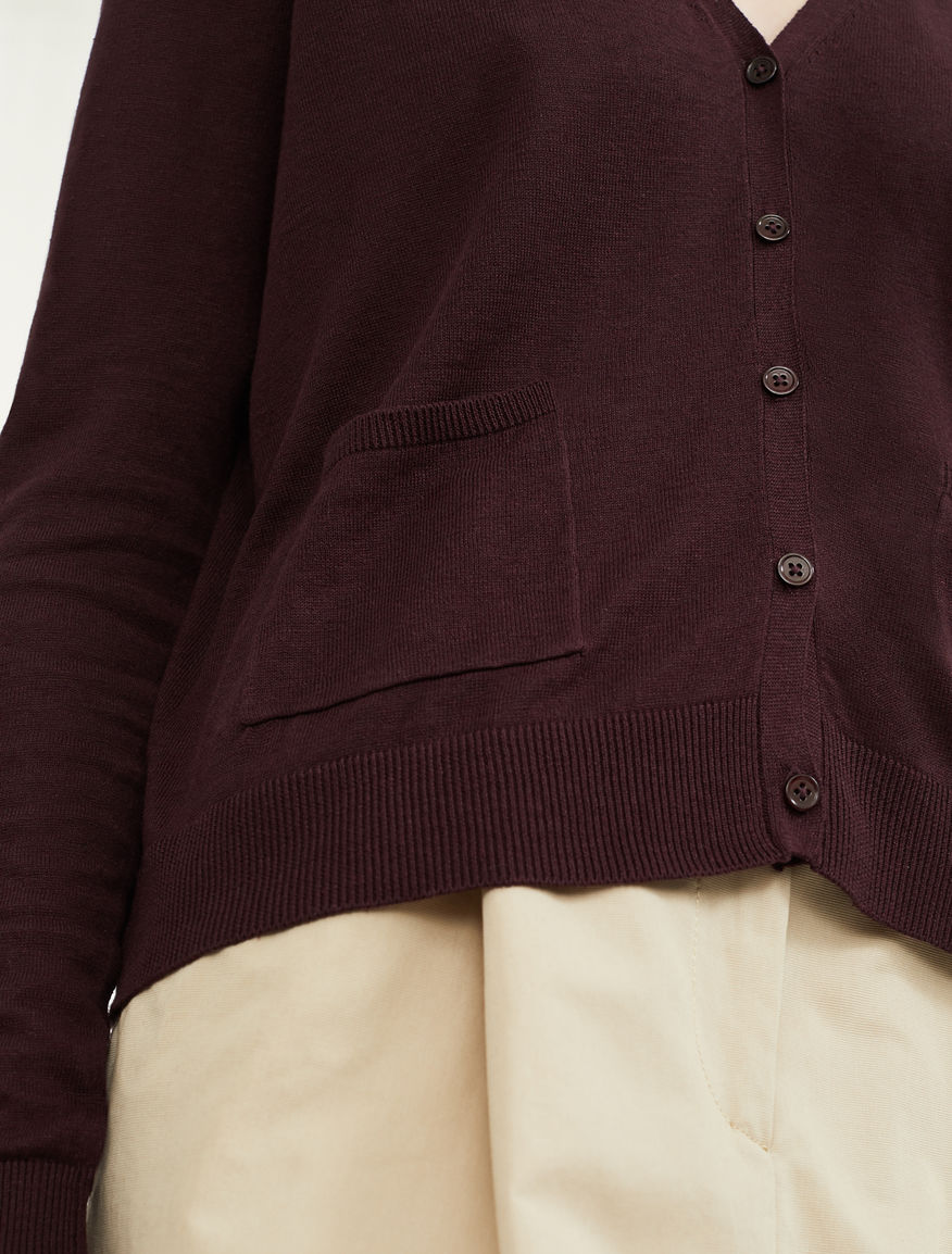 Silk and linen cardigan Weekend Maxmara Silk and linen cardigan Weekend Maxmara
