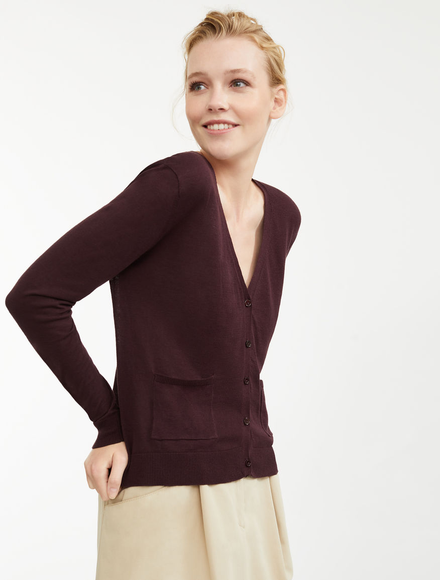 Silk and linen cardigan Weekend Maxmara Silk and linen cardigan Weekend Maxmara