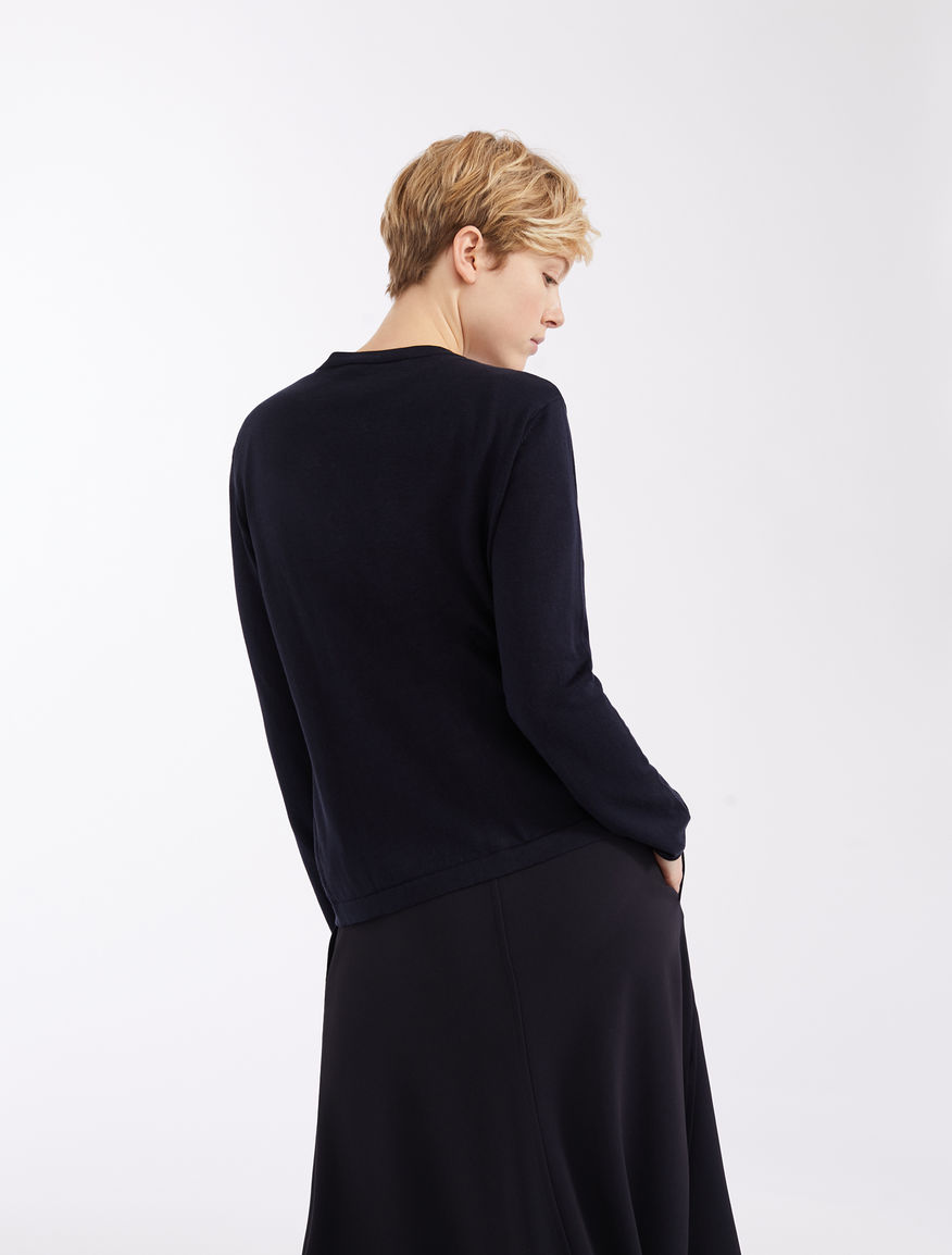 Cotton and silk yarn cardigan Weekend Maxmara Cotton and silk yarn cardigan Weekend Maxmara