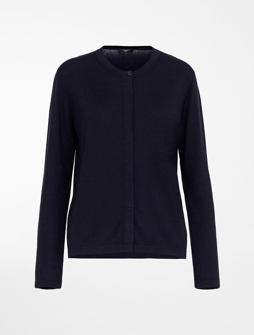 Cotton and silk yarn cardigan Weekend Maxmara Cotton and silk yarn cardigan Weekend Maxmara