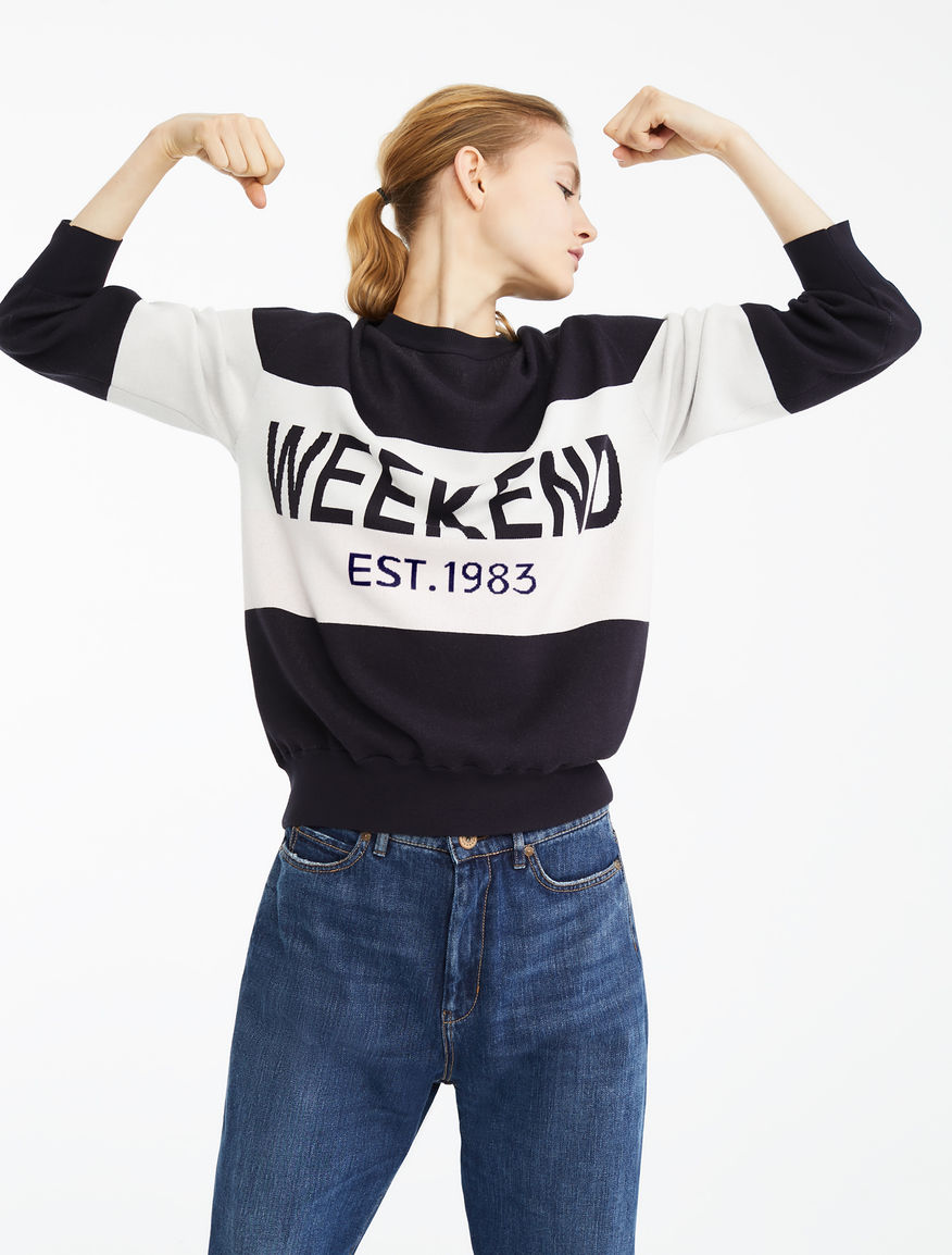 Viscose yarn jumper Weekend Maxmara Viscose yarn jumper Weekend Maxmara