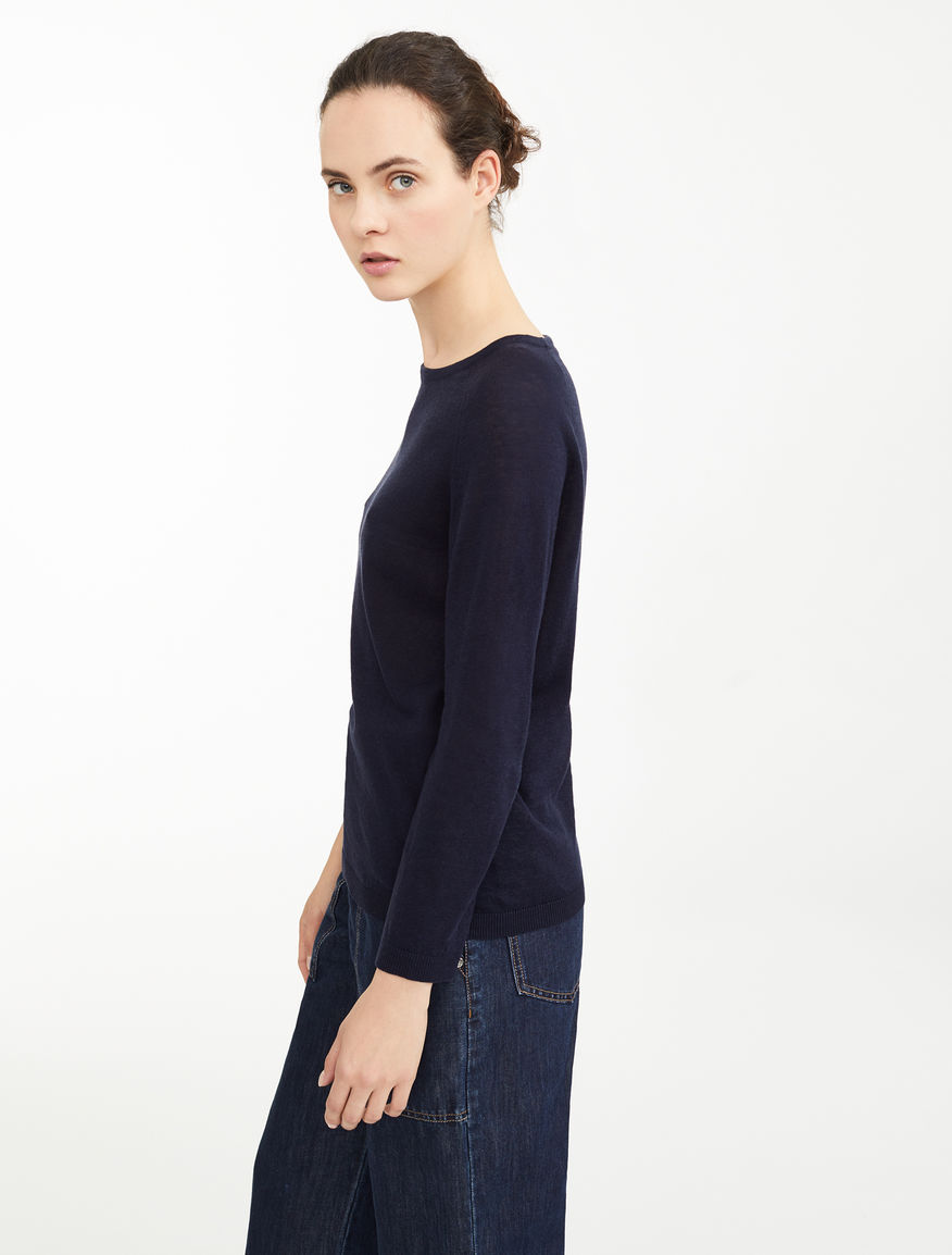 Silk and linen yarn jumper Weekend Maxmara Silk and linen yarn jumper Weekend Maxmara