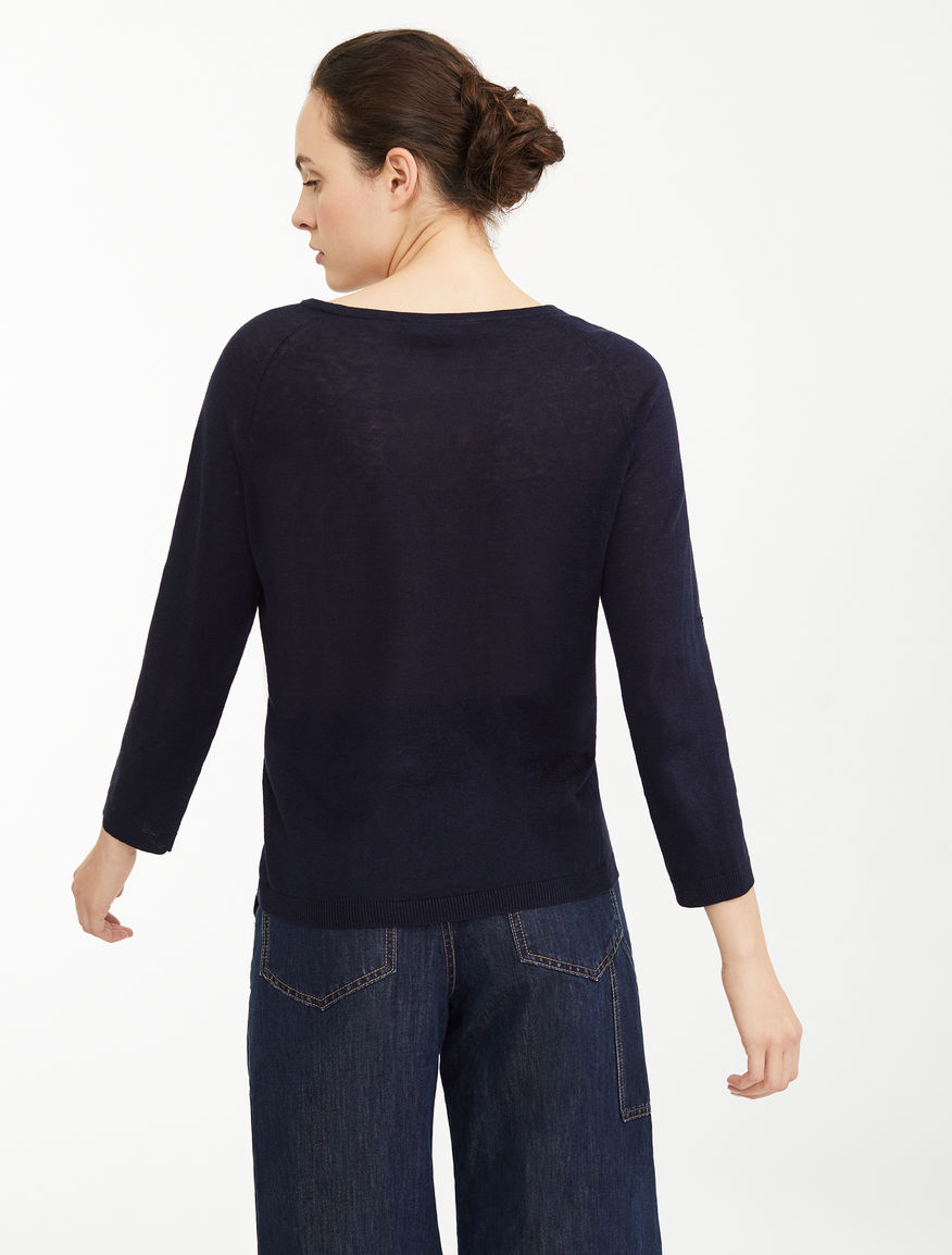 Silk and linen yarn jumper Weekend Maxmara Silk and linen yarn jumper Weekend Maxmara
