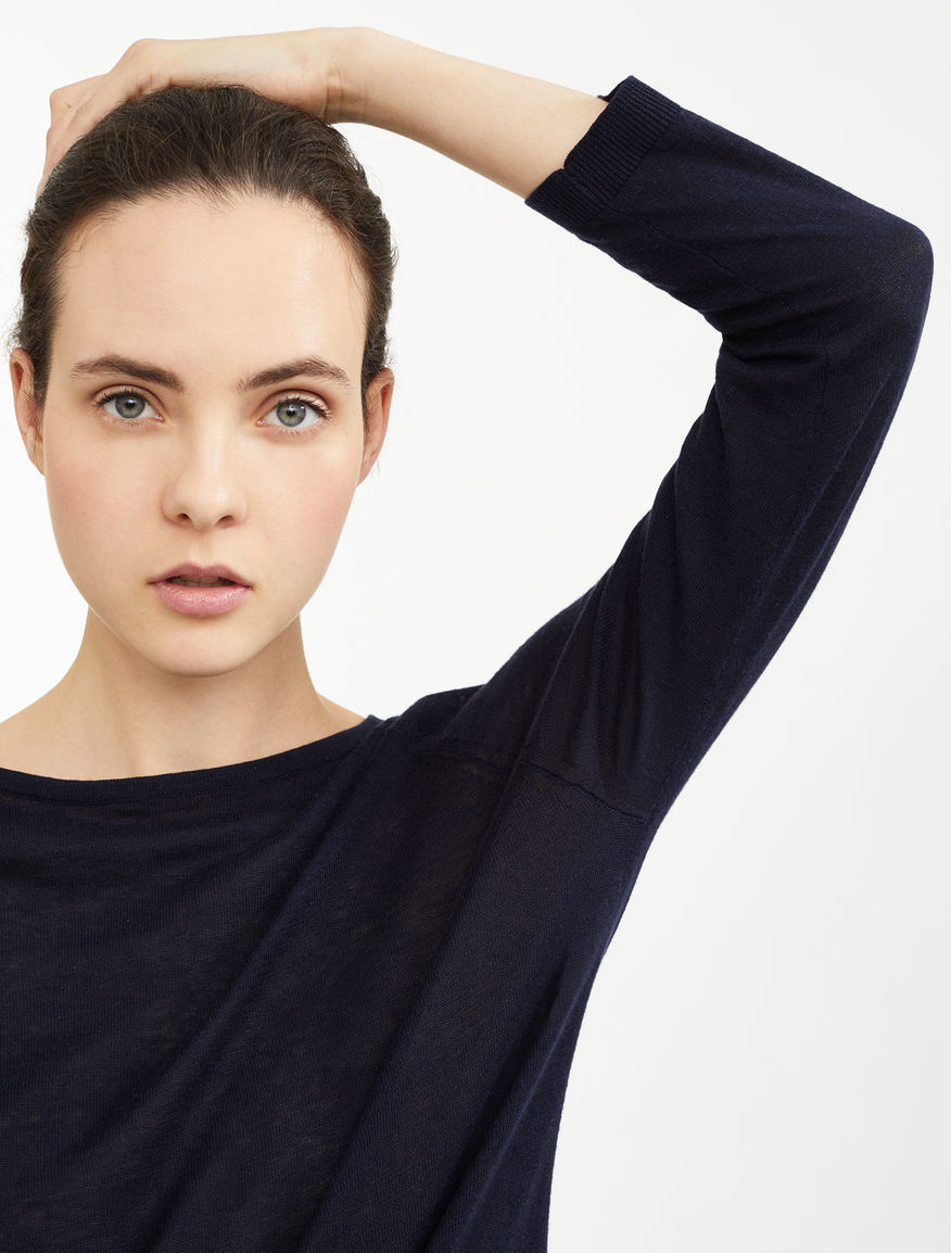 Silk and linen yarn jumper Weekend Maxmara Silk and linen yarn jumper Weekend Maxmara