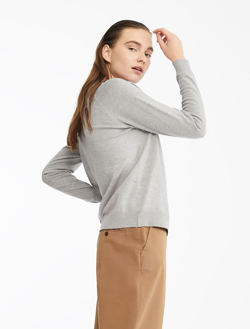 Cotton and wool yarn jumper Weekend Maxmara Cotton and wool yarn jumper Weekend Maxmara