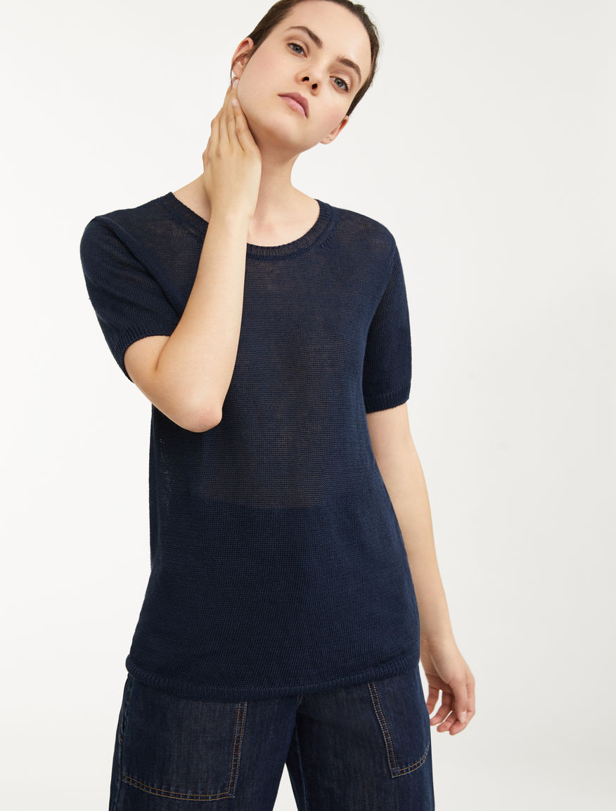 Maglia in filato di lino Weekend Maxmara Maglia in filato di lino Weekend Maxmara