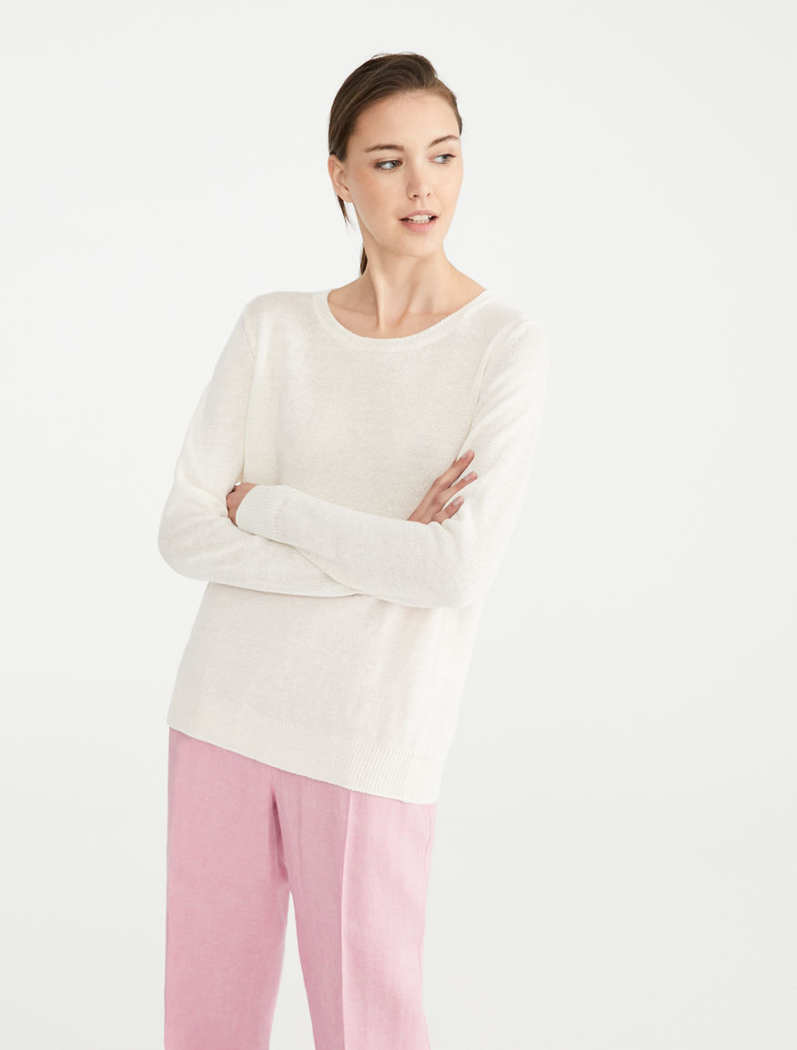 Linen yarn jumper Weekend Maxmara Linen yarn jumper Weekend Maxmara