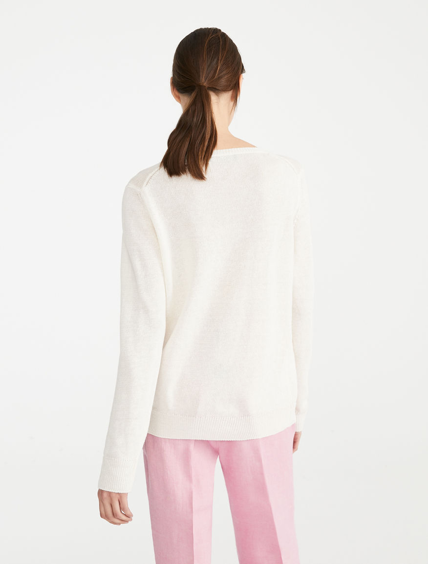Linen yarn jumper Weekend Maxmara Linen yarn jumper Weekend Maxmara