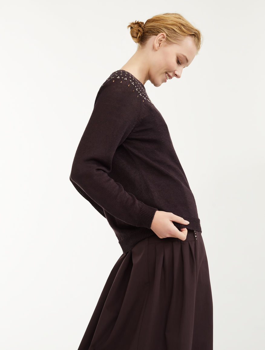 Linen yarn jumper Weekend Maxmara Linen yarn jumper Weekend Maxmara