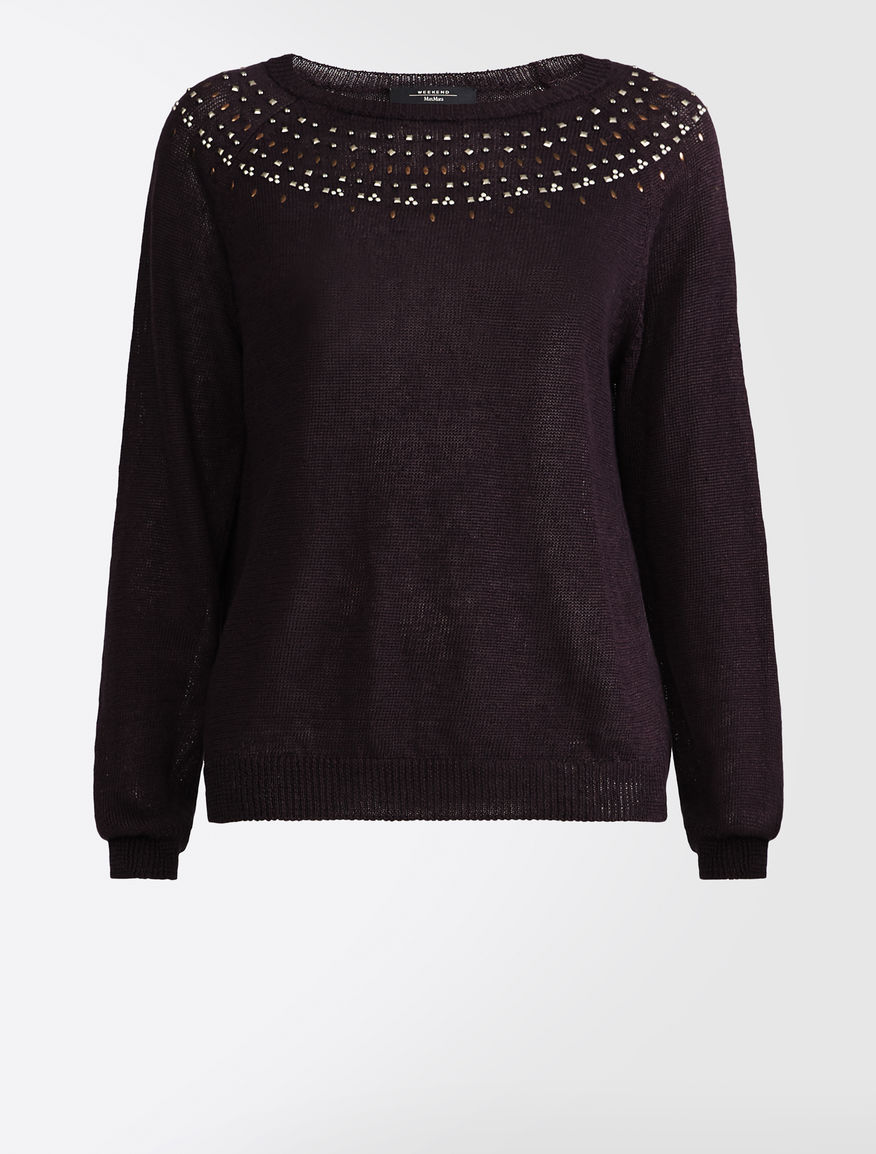 Linen yarn jumper Weekend Maxmara Linen yarn jumper Weekend Maxmara