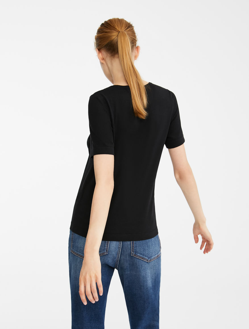 Cotton and silk yarn jumper Weekend Maxmara Cotton and silk yarn jumper Weekend Maxmara