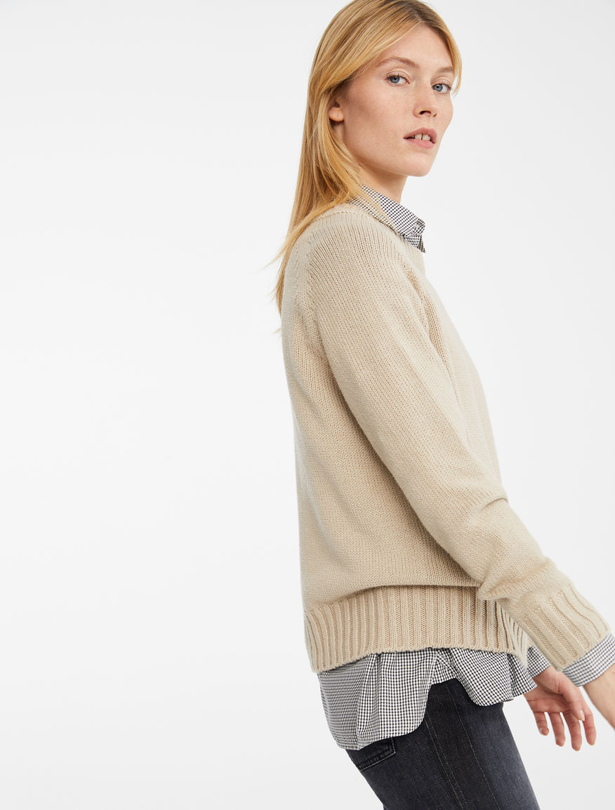 Cashmere and cotton yarn jumper Weekend Maxmara Cashmere and cotton yarn jumper Weekend Maxmara