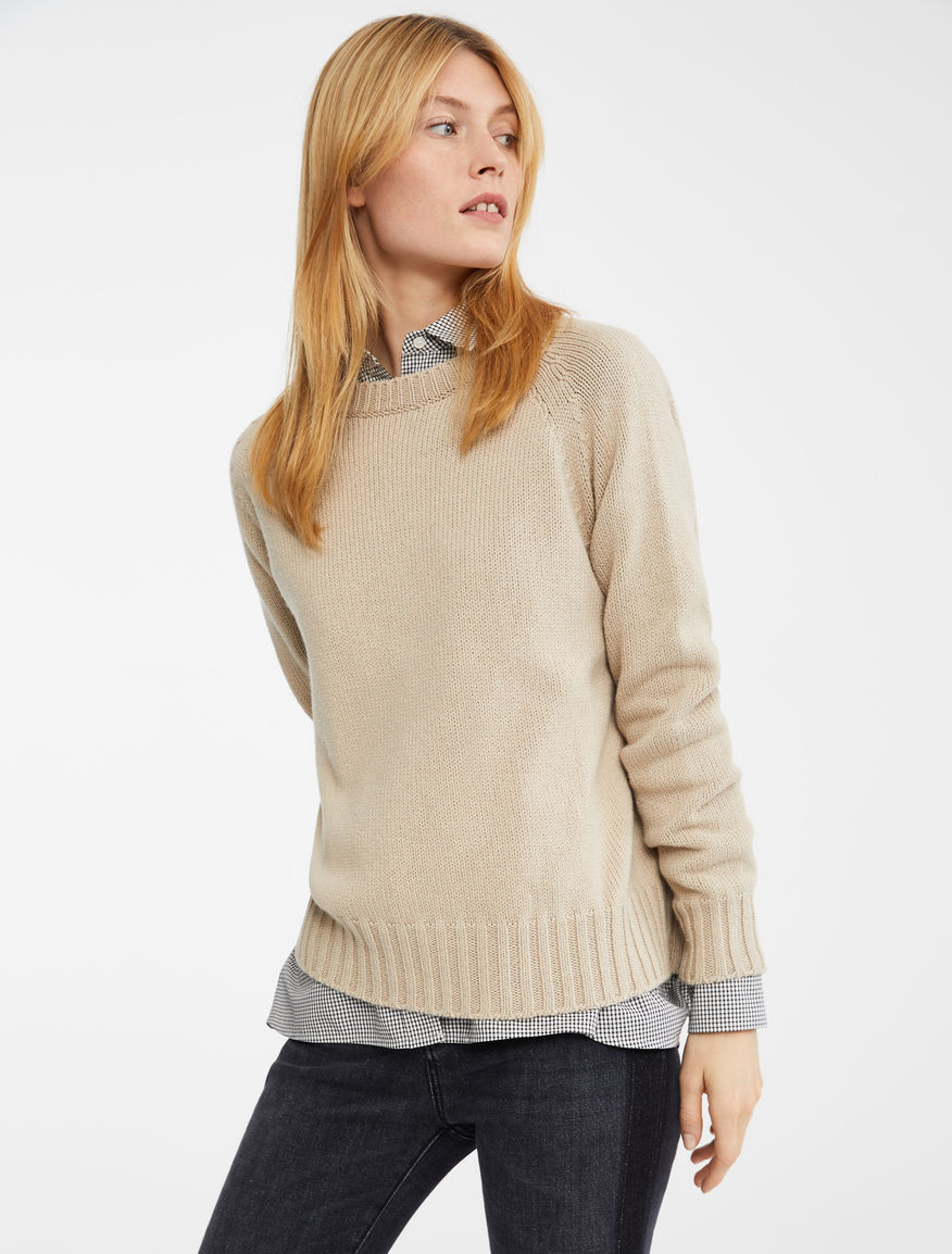 Cashmere and cotton yarn jumper Weekend Maxmara Cashmere and cotton yarn jumper Weekend Maxmara