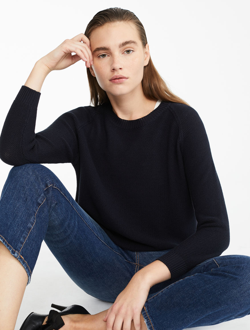 Cotton cordelet jumper Weekend Maxmara Cotton cordelet jumper Weekend Maxmara