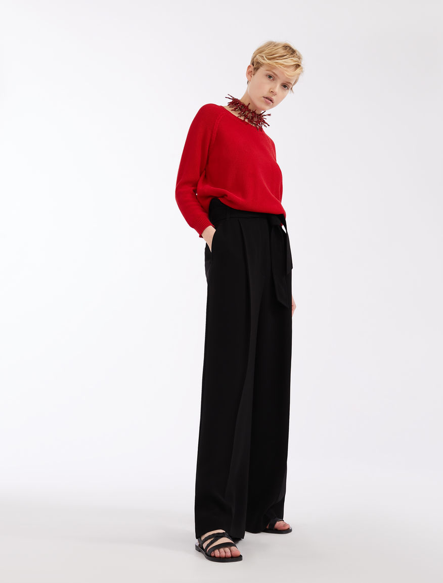 Cotton cordelet jumper Weekend Maxmara Cotton cordelet jumper Weekend Maxmara