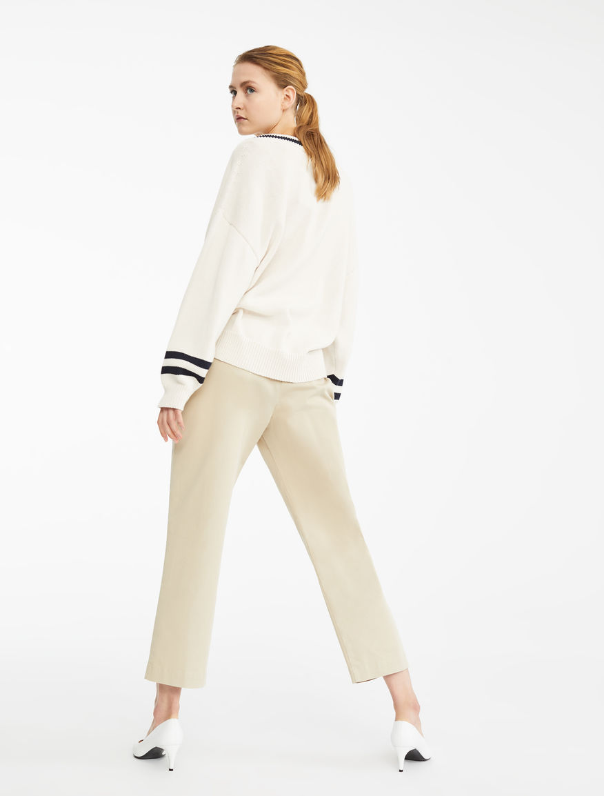 Cotton cordelet jumper Weekend Maxmara Cotton cordelet jumper Weekend Maxmara