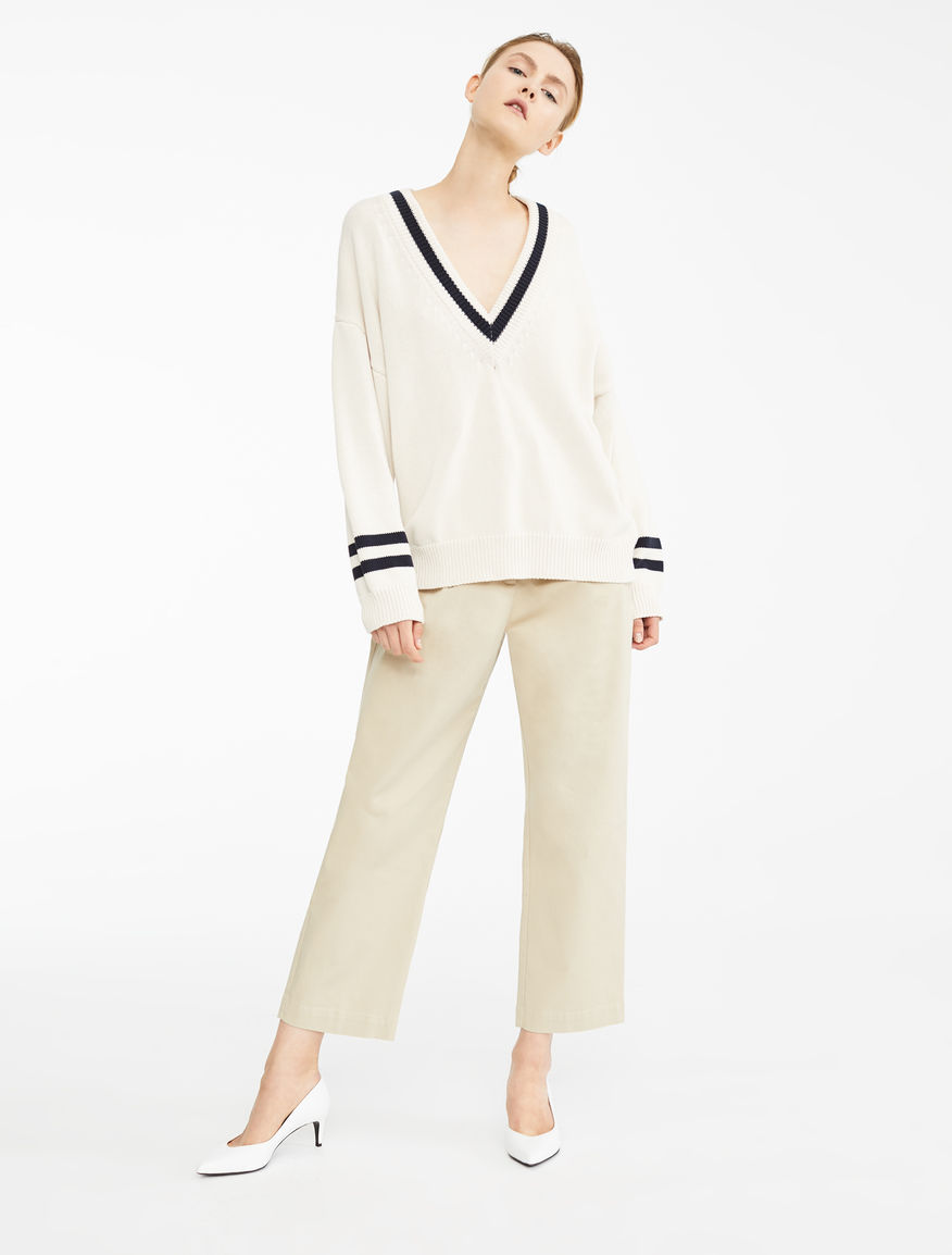 Cotton cordelet jumper Weekend Maxmara Cotton cordelet jumper Weekend Maxmara