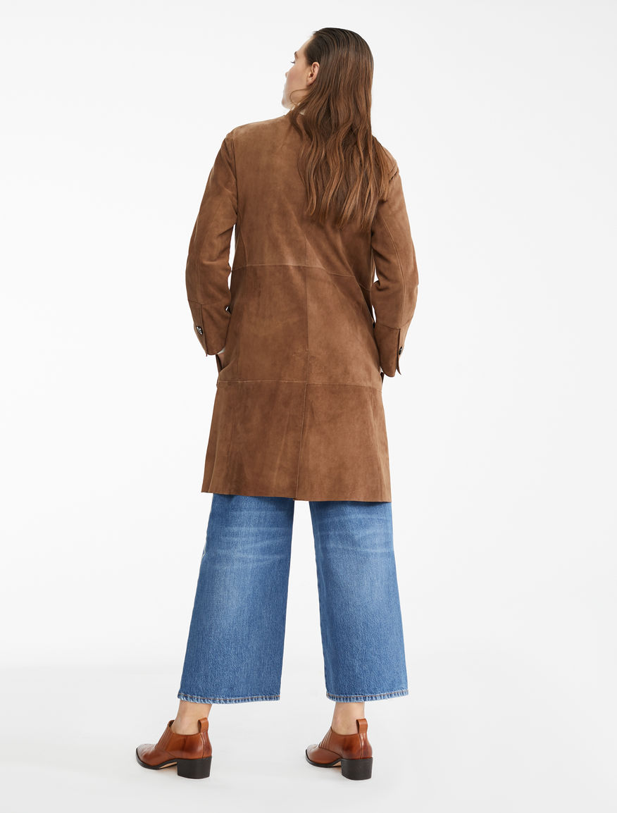Suede overcoat Weekend Maxmara Suede overcoat Weekend Maxmara