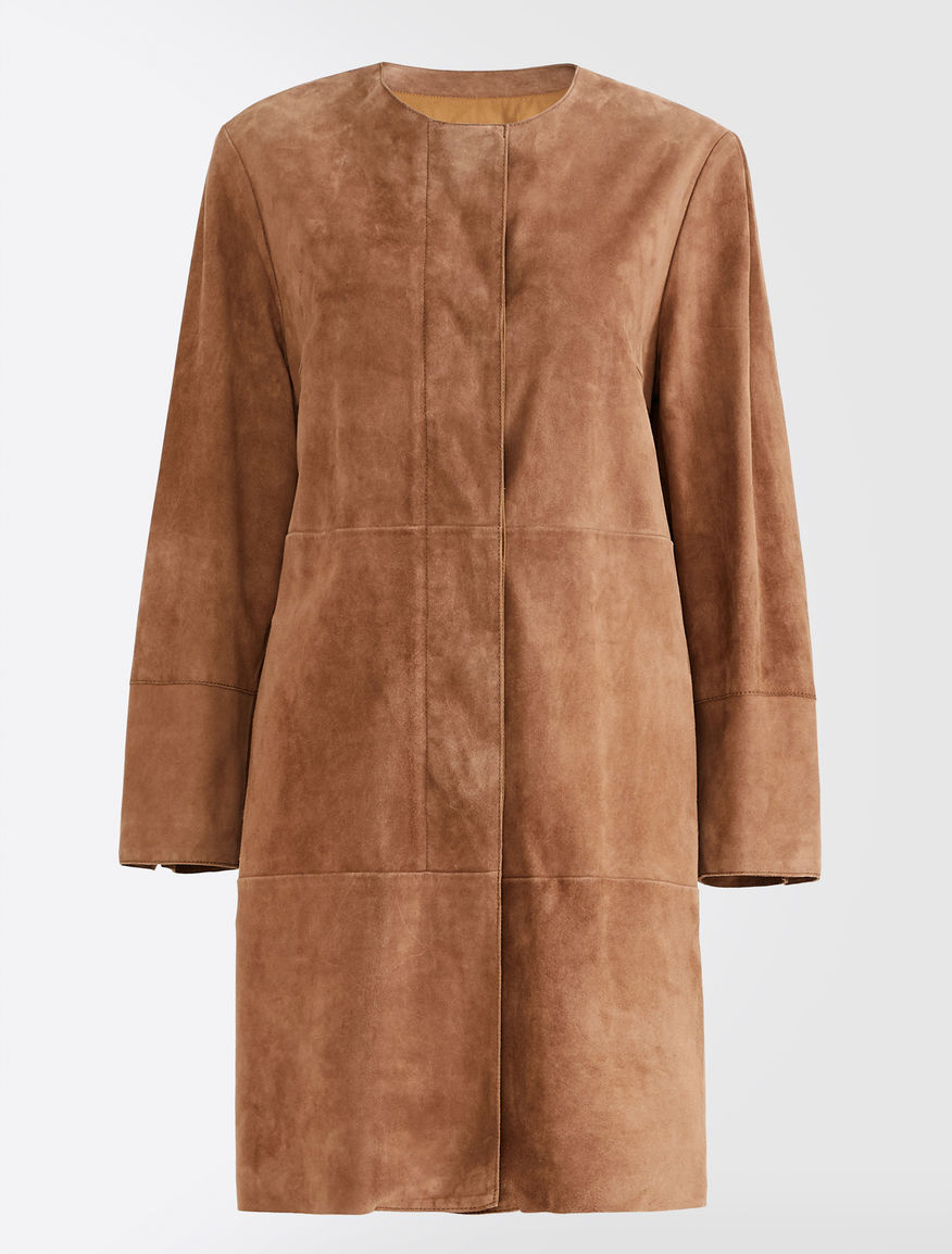 Suede overcoat Weekend Maxmara Suede overcoat Weekend Maxmara