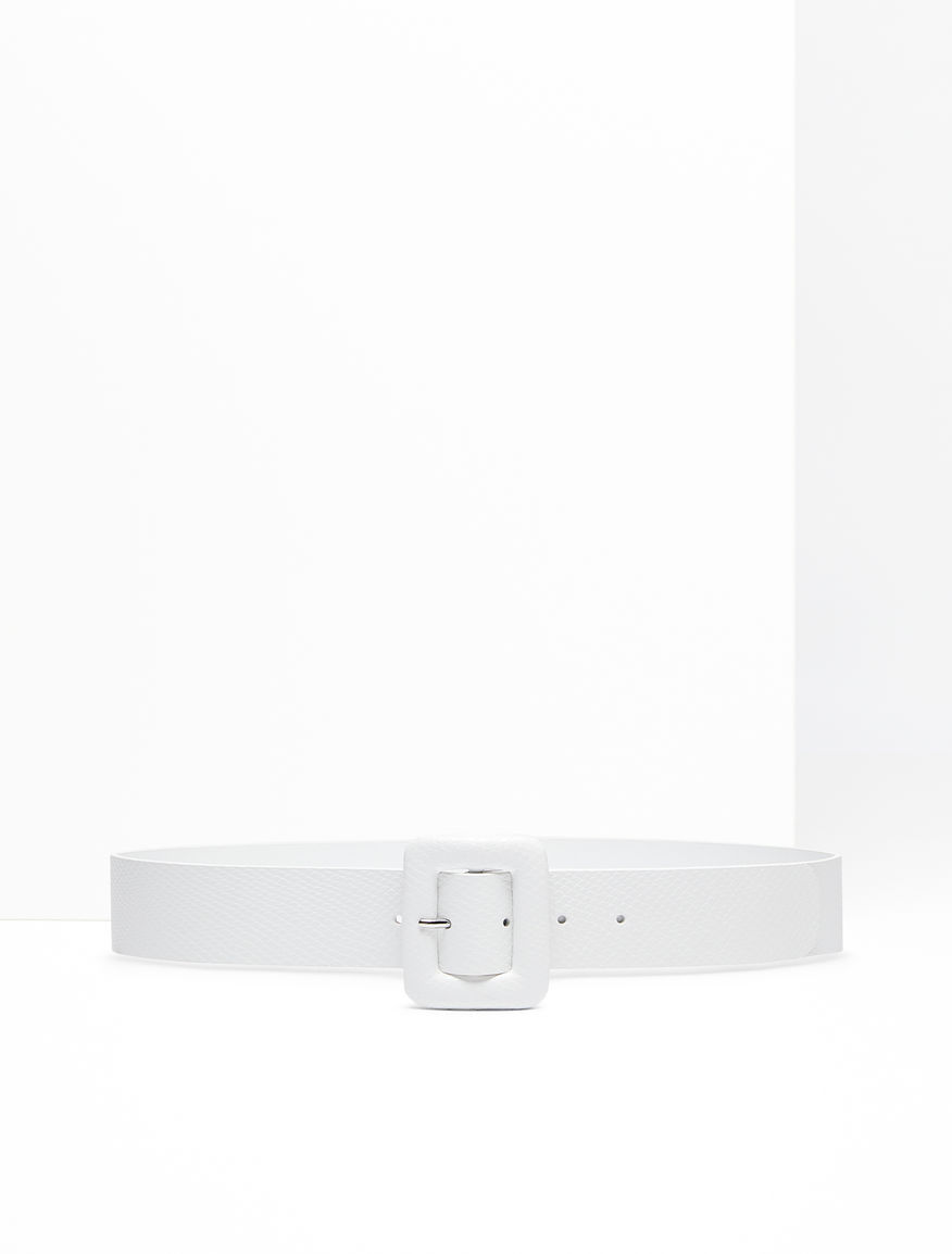 Python-print leather belt Weekend Maxmara Python-print leather belt Weekend Maxmara
