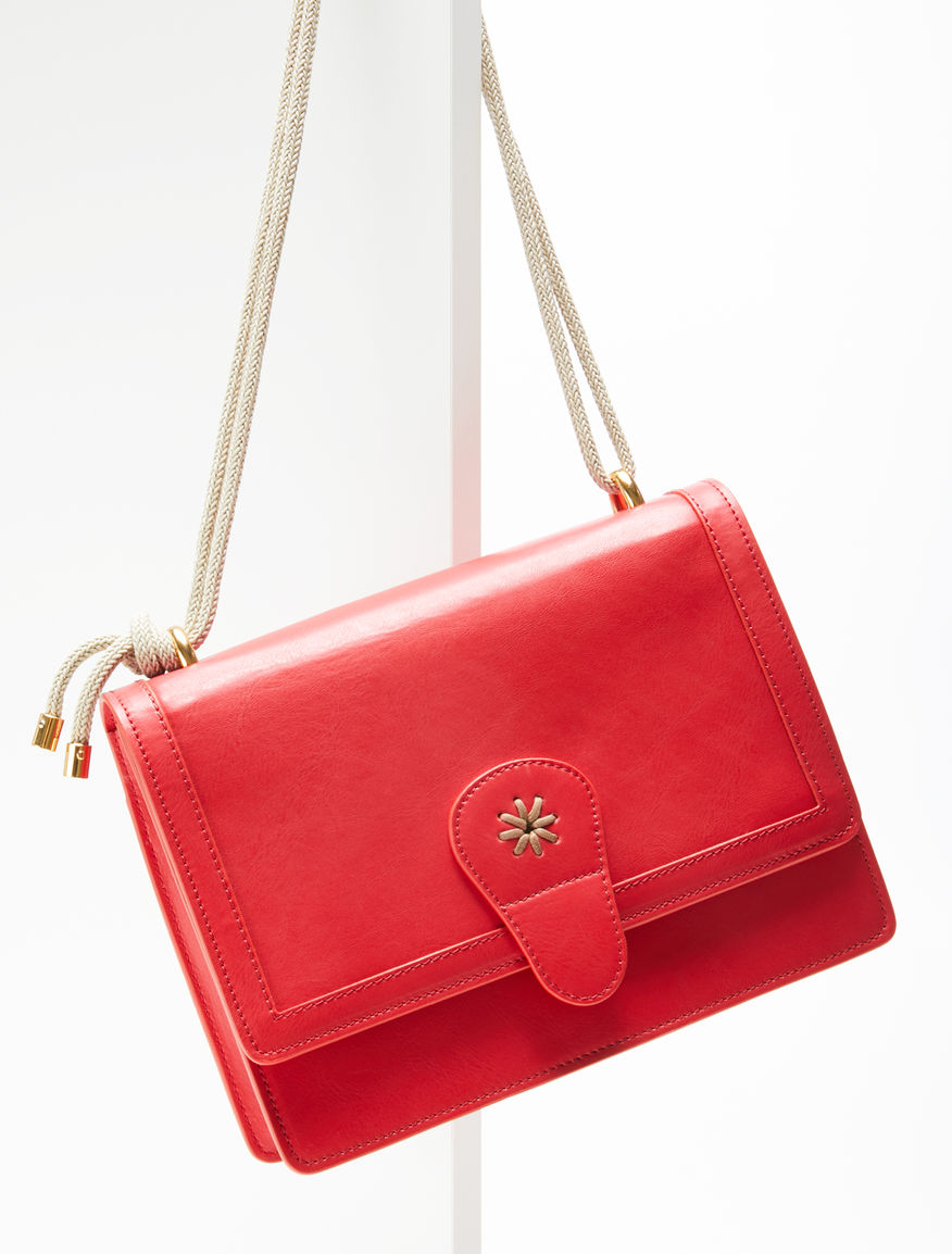 Leather messenger bag Weekend Maxmara Leather messenger bag Weekend Maxmara