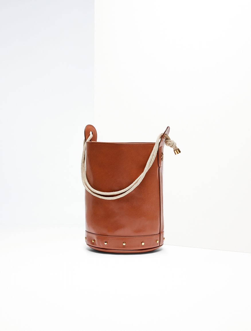 Leather bucket bag Weekend Maxmara Leather bucket bag Weekend Maxmara