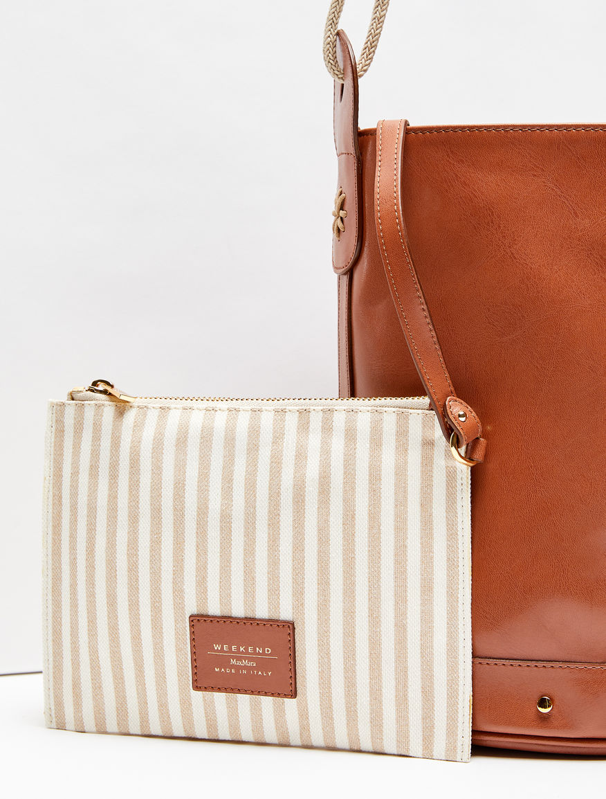 Leather bucket bag Weekend Maxmara Leather bucket bag Weekend Maxmara