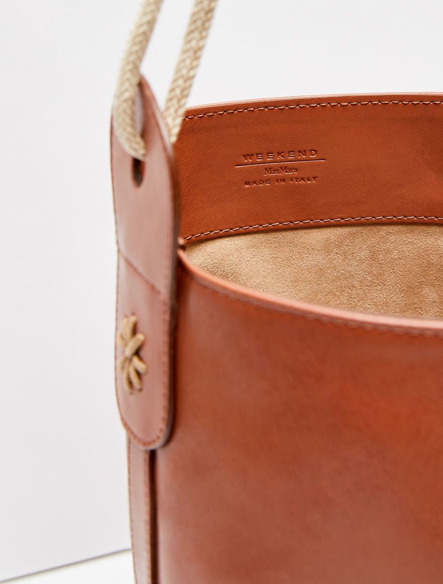 Leather bucket bag Weekend Maxmara Leather bucket bag Weekend Maxmara