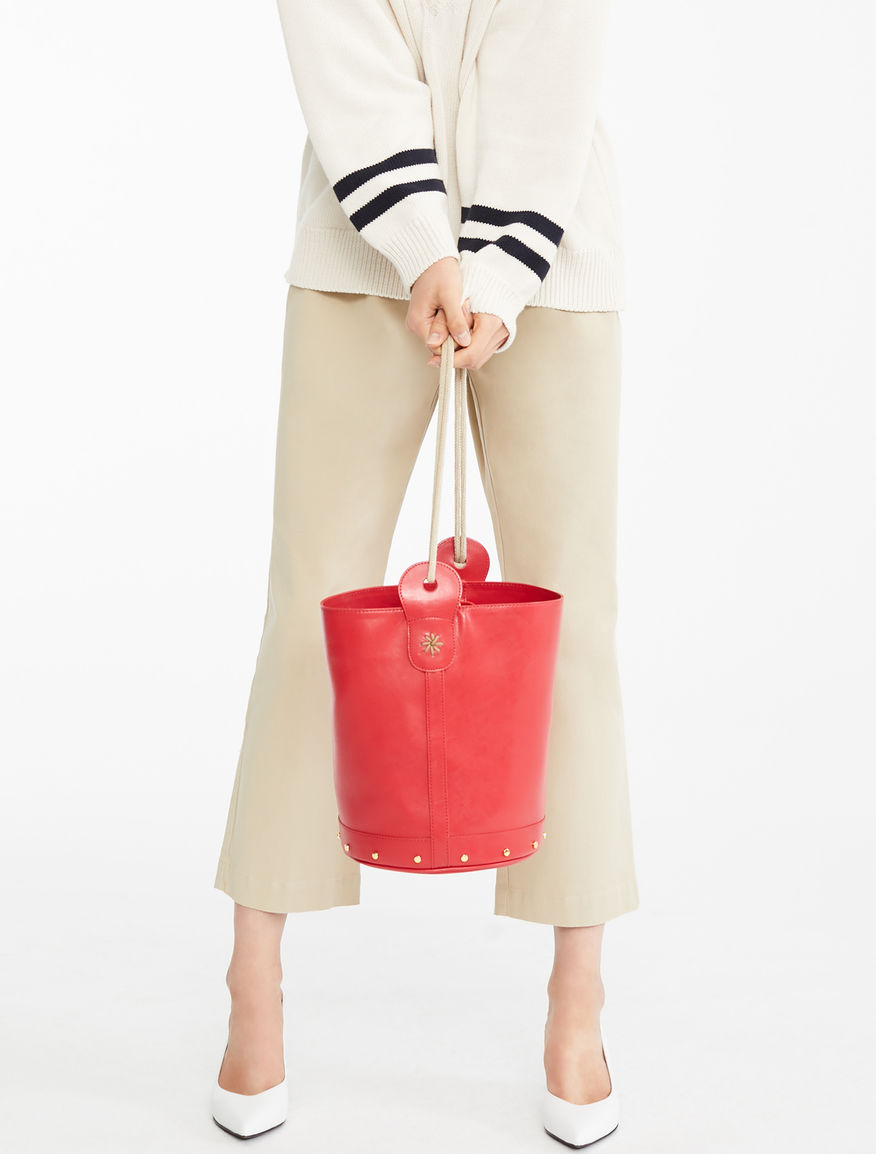 Leather bucket bag Weekend Maxmara Leather bucket bag Weekend Maxmara