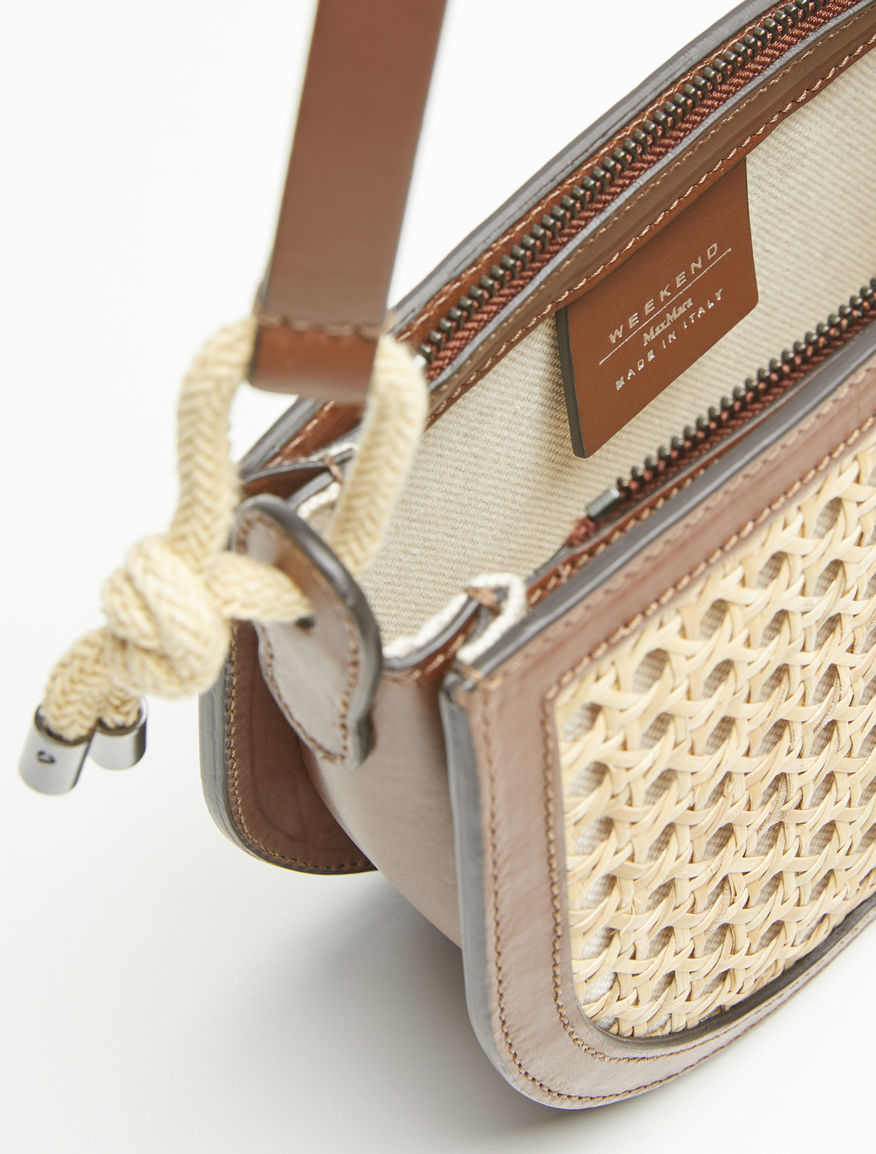 Straw and leather bag Weekend Maxmara Straw and leather bag Weekend Maxmara