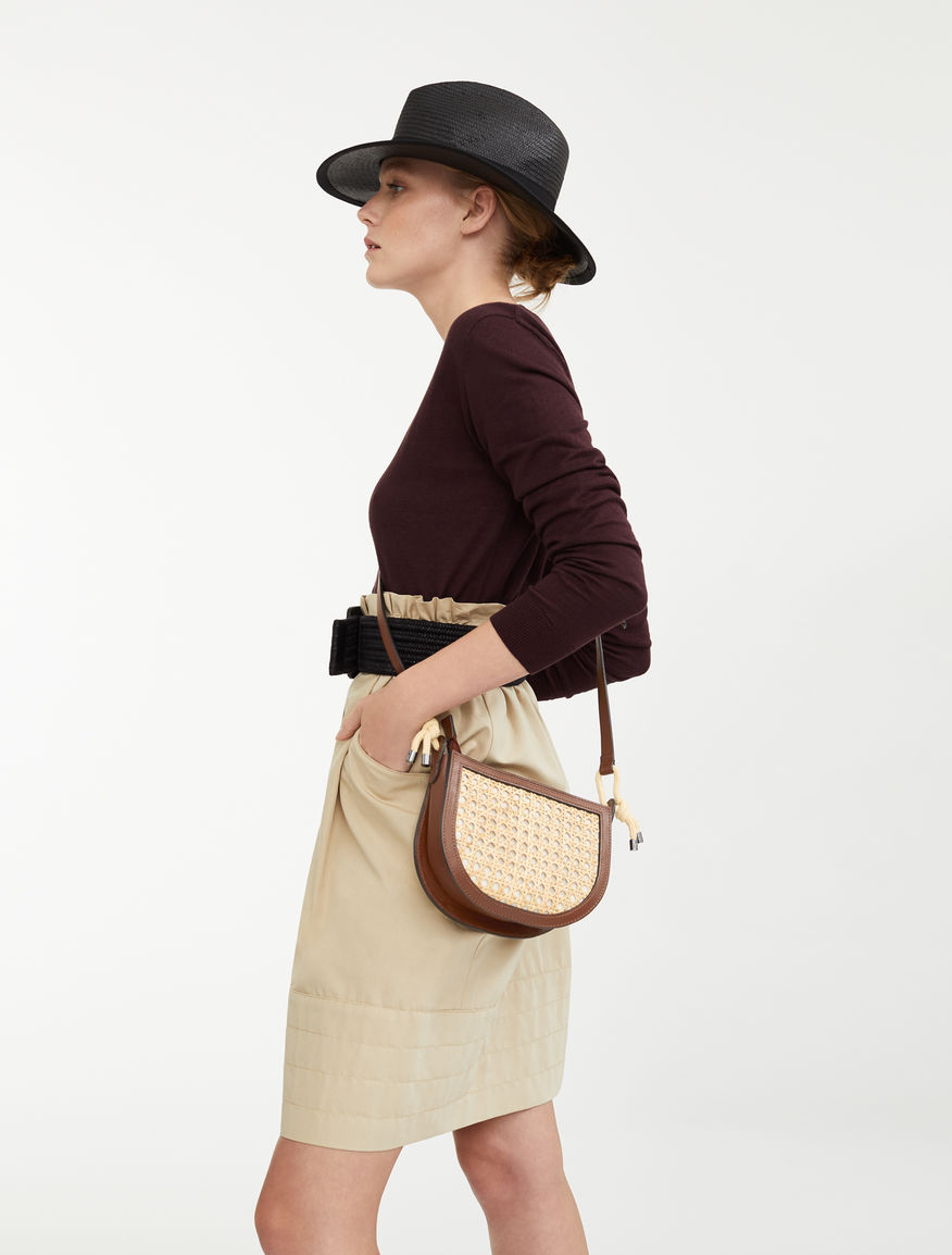 Straw and leather bag Weekend Maxmara Straw and leather bag Weekend Maxmara