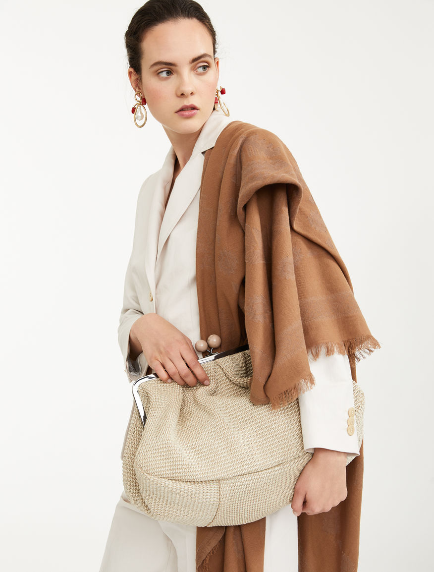 Raffia Maxi Pasticcino Bag Weekend Maxmara Raffia Maxi Pasticcino Bag Weekend Maxmara