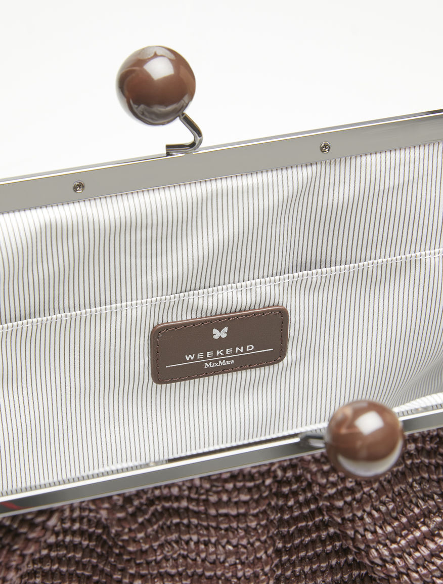 Raffia Maxi Pasticcino Bag Weekend Maxmara Raffia Maxi Pasticcino Bag Weekend Maxmara