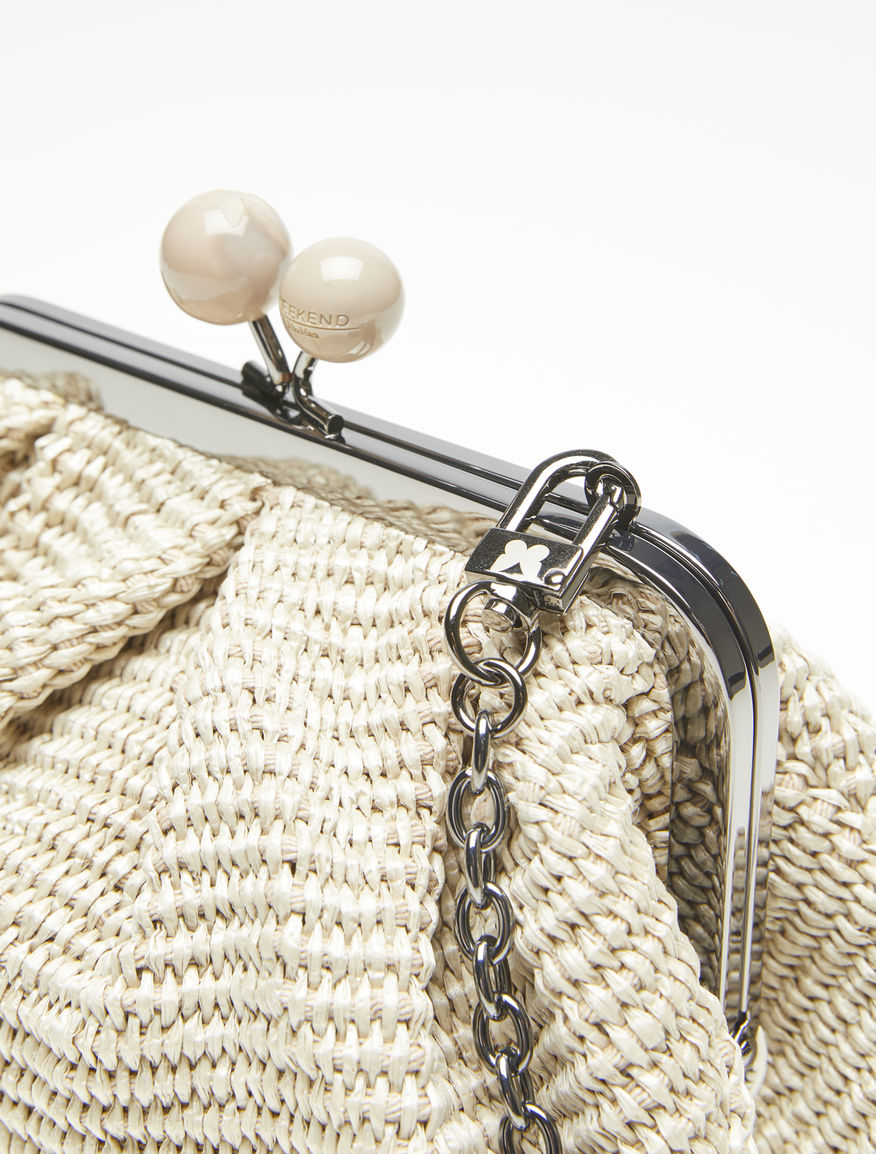 Raffia Mini Pasticcino Bag Weekend Maxmara Raffia Mini Pasticcino Bag Weekend Maxmara