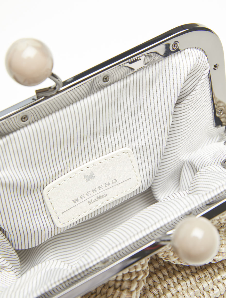 Raffia Mini Pasticcino Bag Weekend Maxmara Raffia Mini Pasticcino Bag Weekend Maxmara