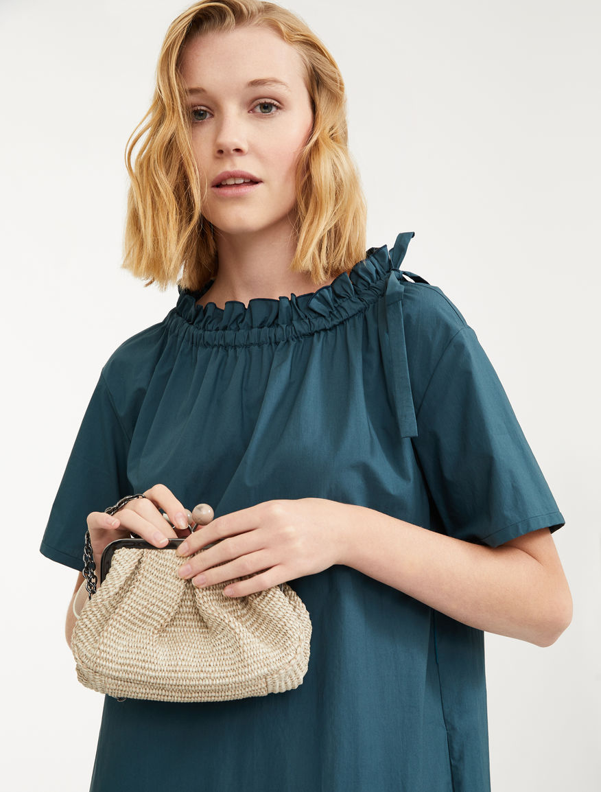 Raffia Mini Pasticcino Bag Weekend Maxmara Raffia Mini Pasticcino Bag Weekend Maxmara